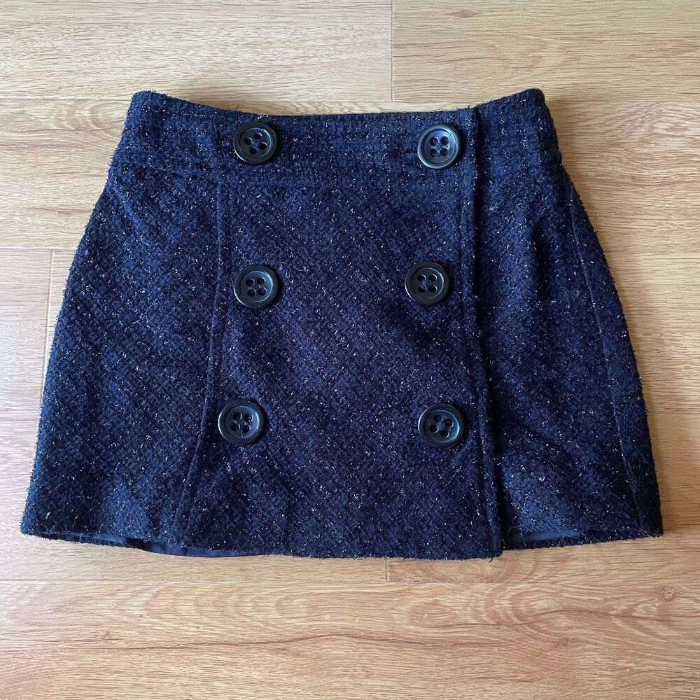 Express Tweed Mini Skirt
